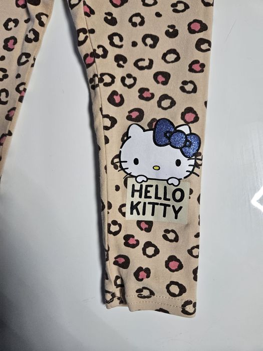 Leginsy dziewczęce Hello Kitty Sinsay panterka rozm 98