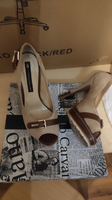 Туфли из натуральной замши Luciano Carvari