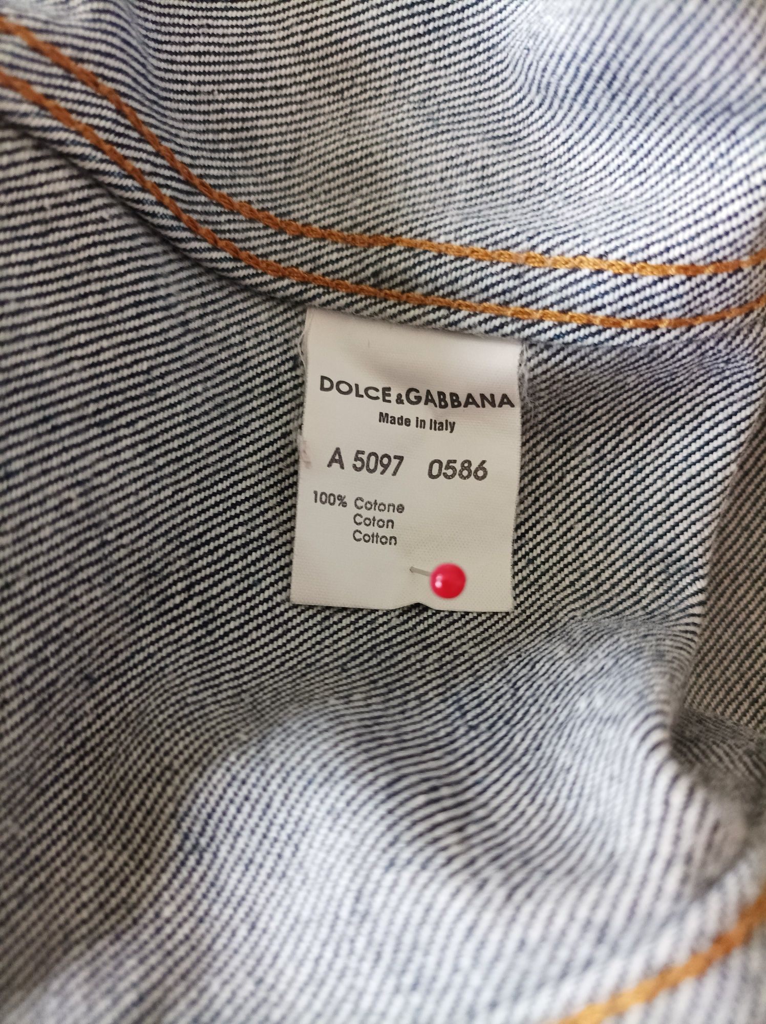 Dolce & Gabbana kurtka jeansowa