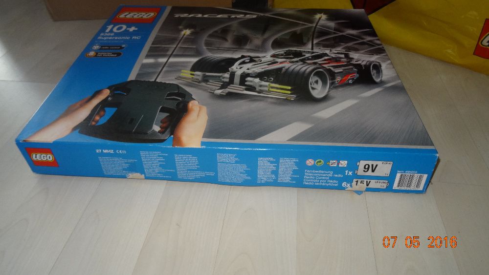 Lego Racers 8366 Supersonic RC samochód zdalnie sterowany UNIKAT 2003r