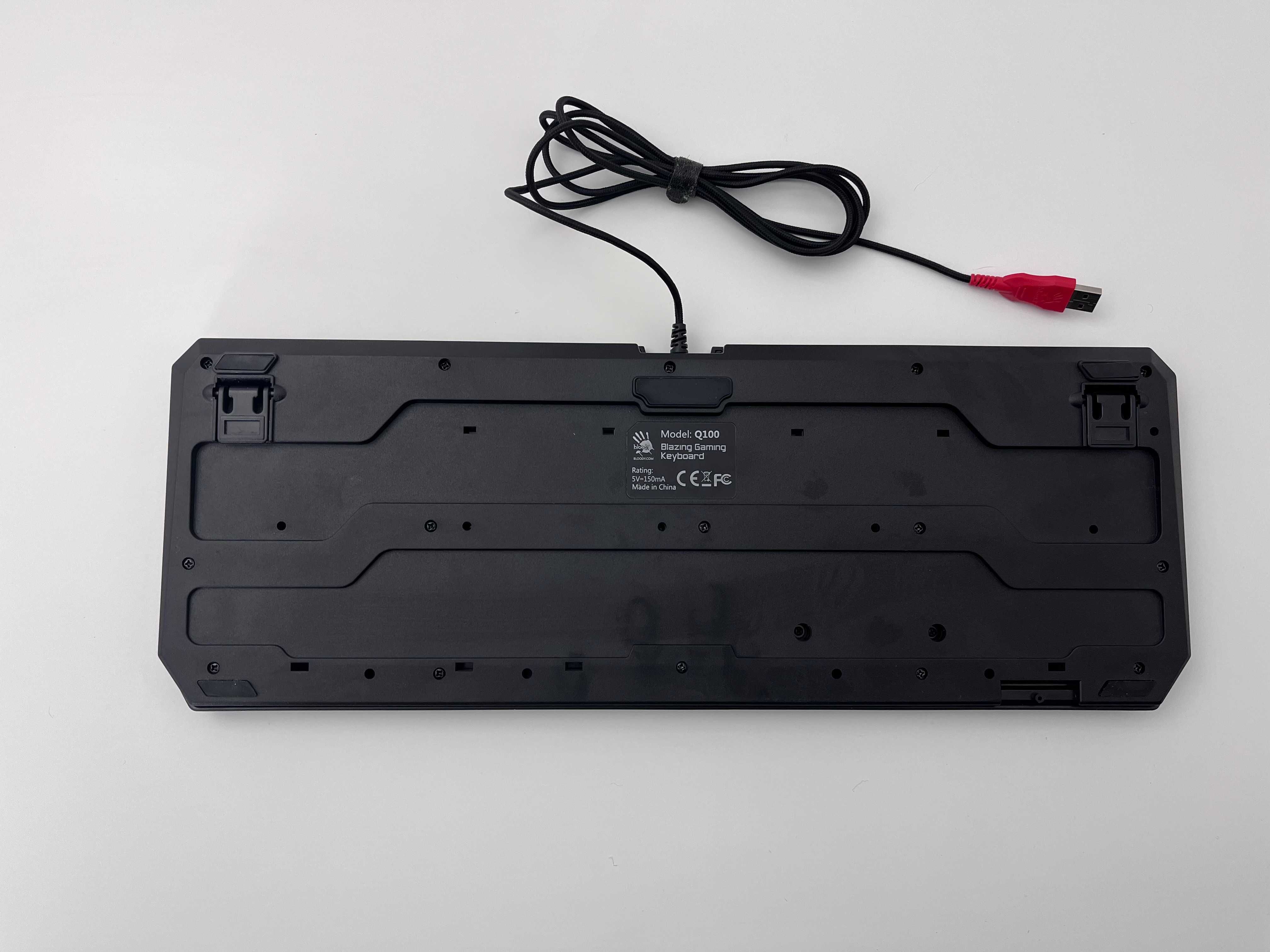 Ігрова клавіатура A4-Tech Bloody Q100 USB Black | En/Ukr