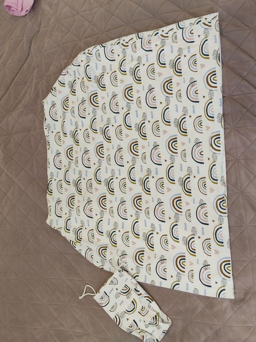 Мілкснуд накидка для годування трикотажна чохол снуд слінг милкснуд