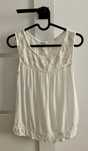Mango bluzka top biała koronka boho 34 XS