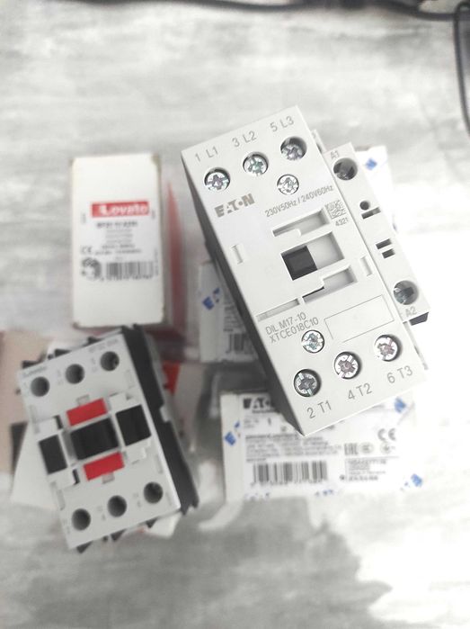 НОВІ! Контактори Eaton 7-17А/25-32-50А пускач Lovato Schneider