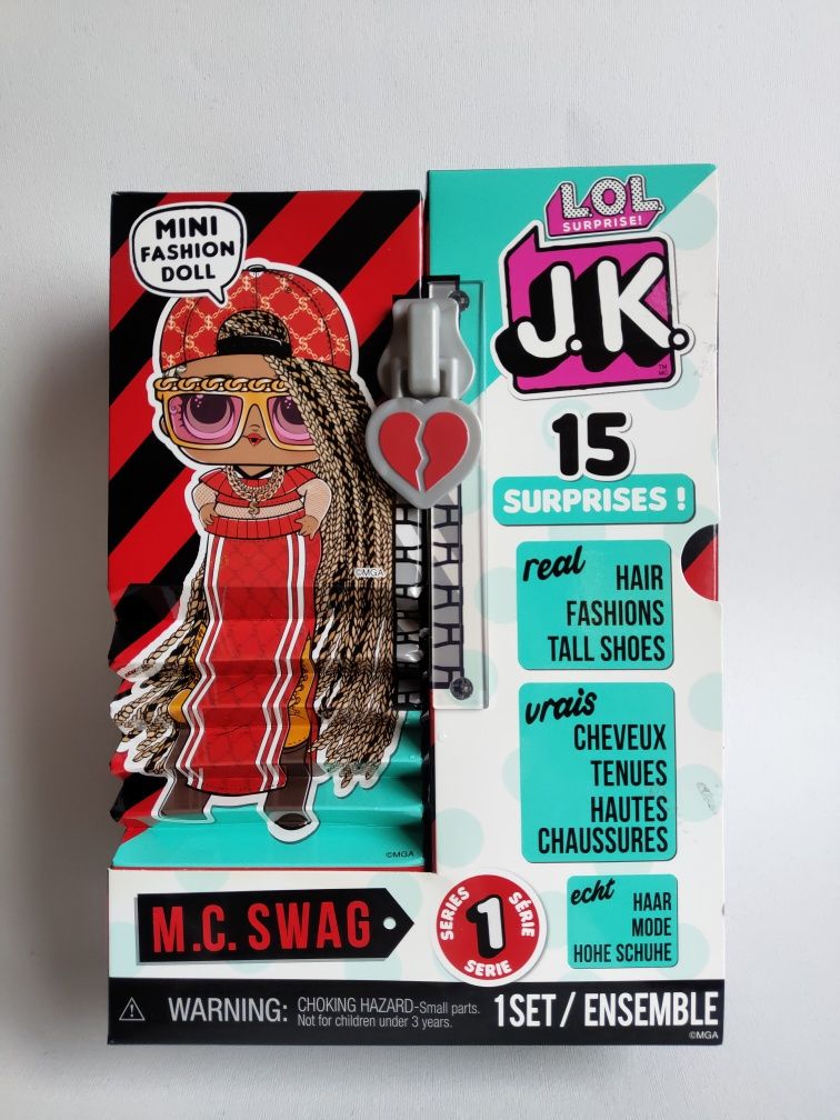 L.O.L. Surprise! JK M.C. Swag Mini Fashion Doll