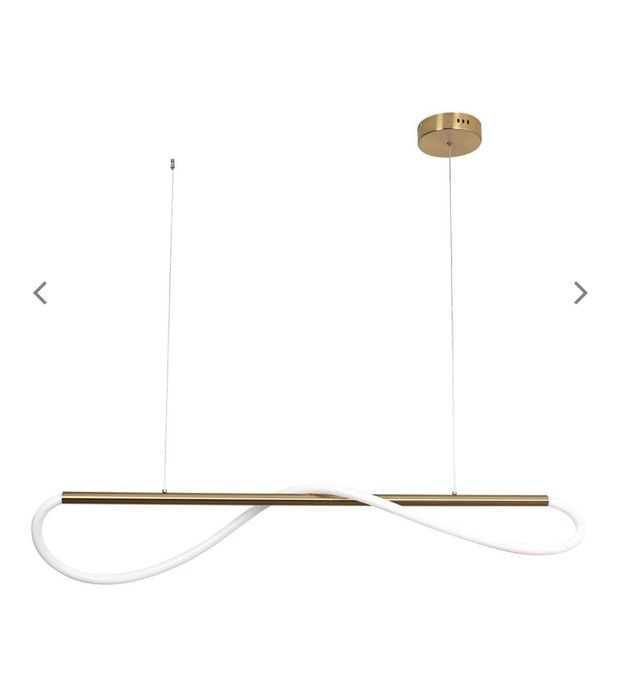 Wisząca lampa Meleca LP-2345/1P S Light Prestige LED 24W 4000K złota