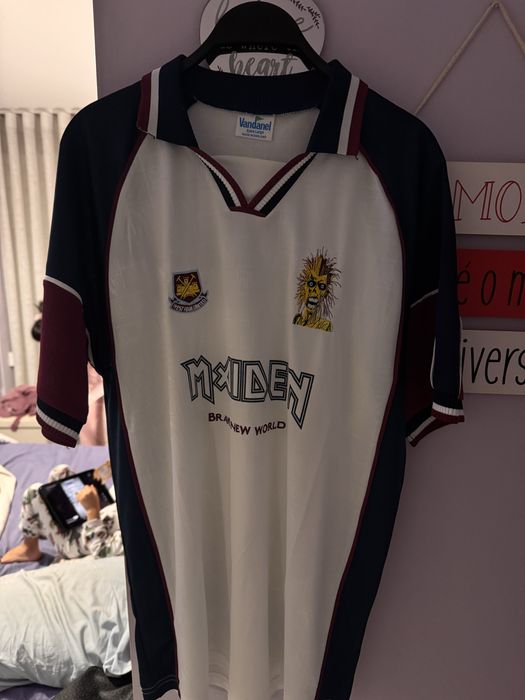 Camisola West Ham X Iron Maiden