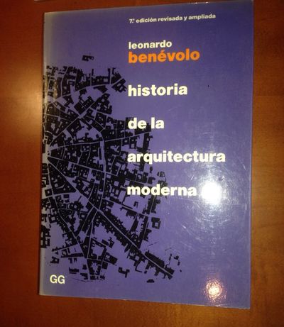 Livro "História de La Arquitectura" – Leonardo Benévolo 7°edição