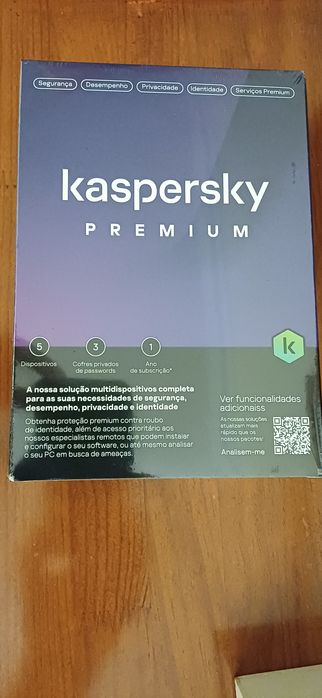 Kaspersky Premium 5 dispositivos 1 ano