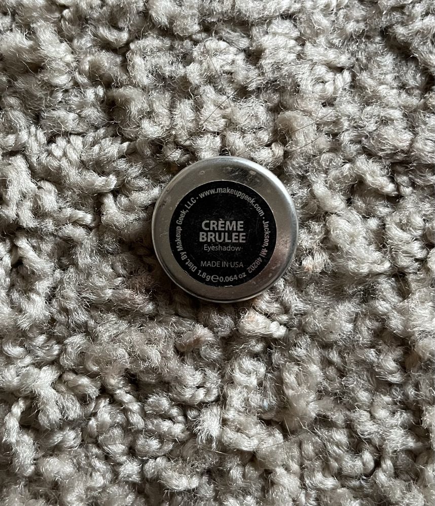 Makeup Geek Creme Brulee cień do powiek cienie