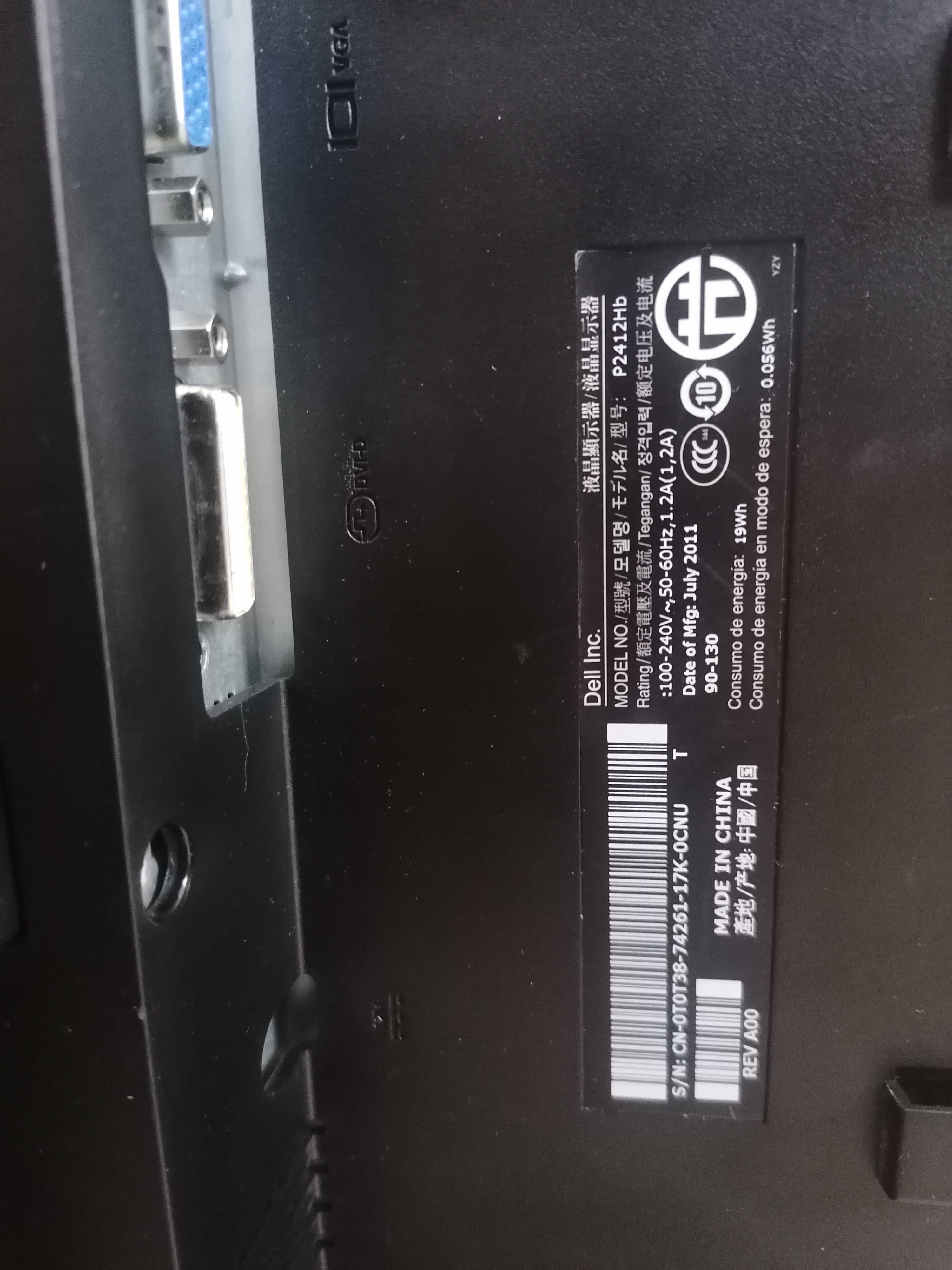 Monitor dell P 2414 Hb - 2 sztuki w okazyjnej cenie