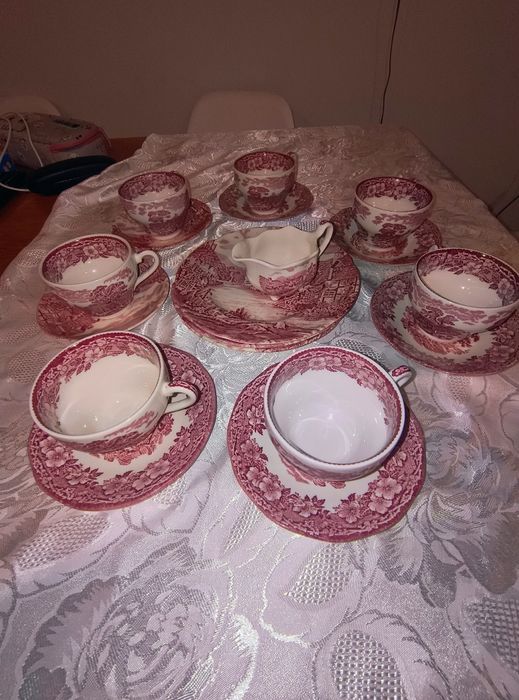 Angielska porcelana 18 elementów