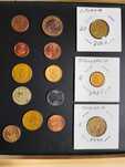 lote moedas estrangeiras varias