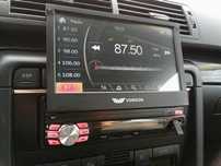 Radio z wysowanym ekranem