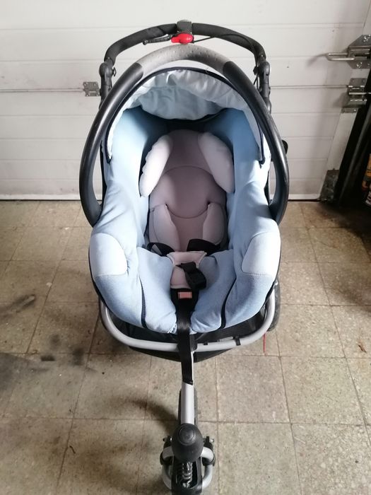 Trio Chicco Chassis + cadeira + ovinho