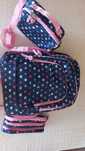 Mochila + lancheira + estojo triplo
