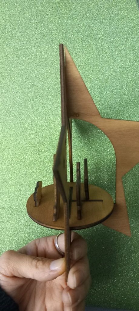 Presépio estrela 16cm
