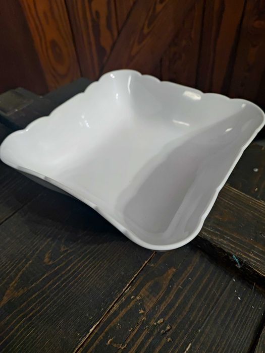 Porcelanowa kwadratowa  miska Rreinecke