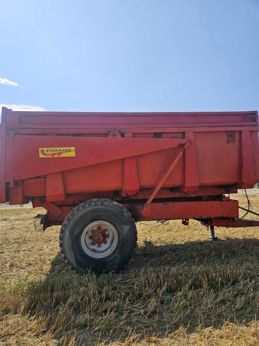 Przyczepa skorupowa Legrand 8 ton