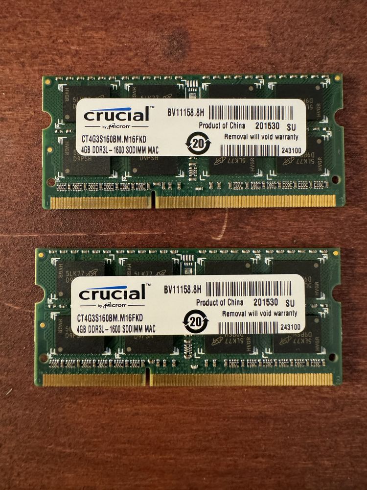 Memoria RAM 2x4GB DDR3