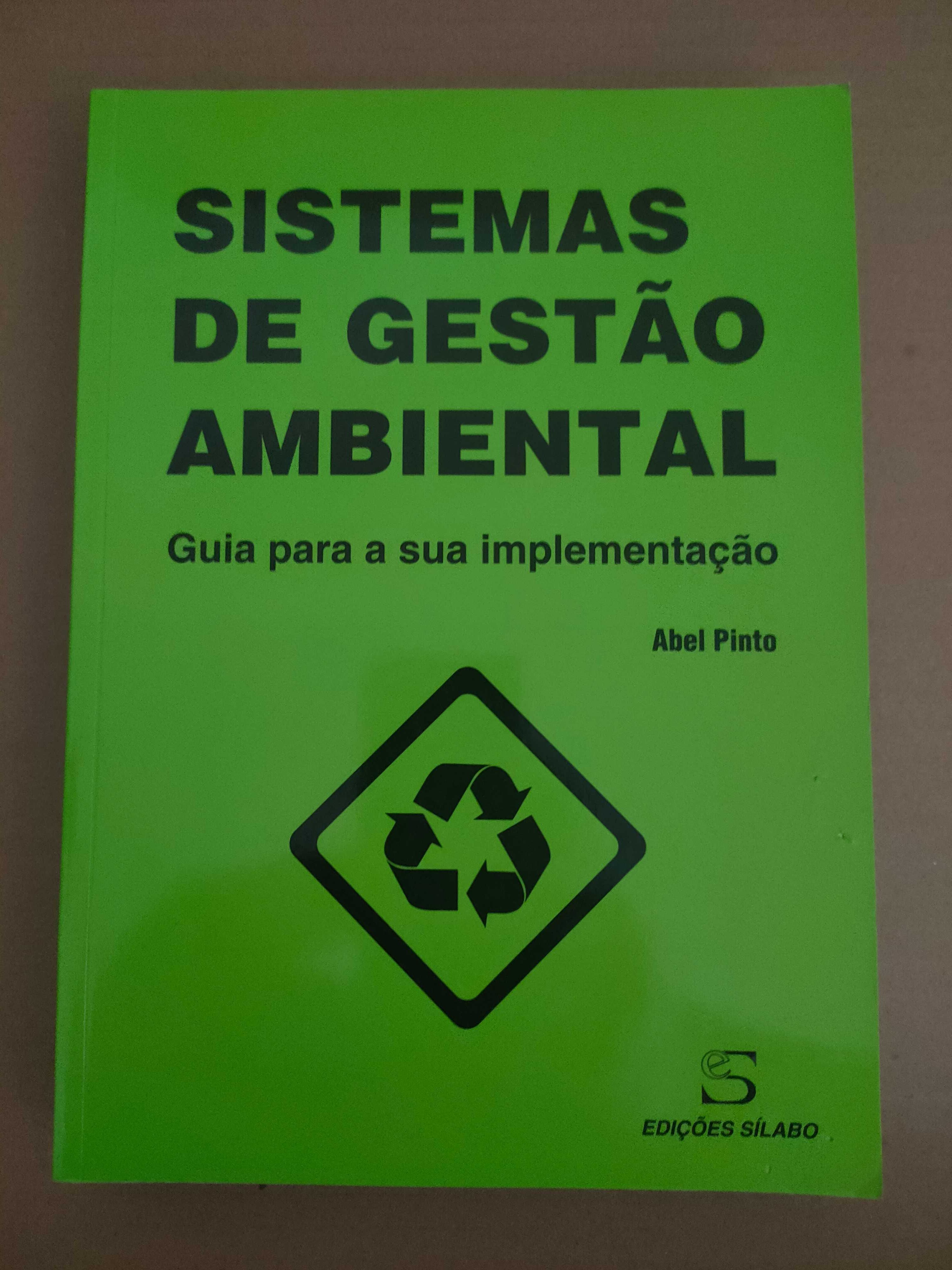 Livro "Sistemas de Gestão Ambiental" de Abel Pinto