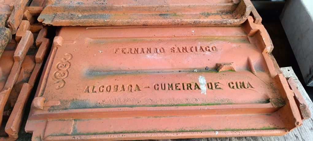 Telhas usadas estilo francês