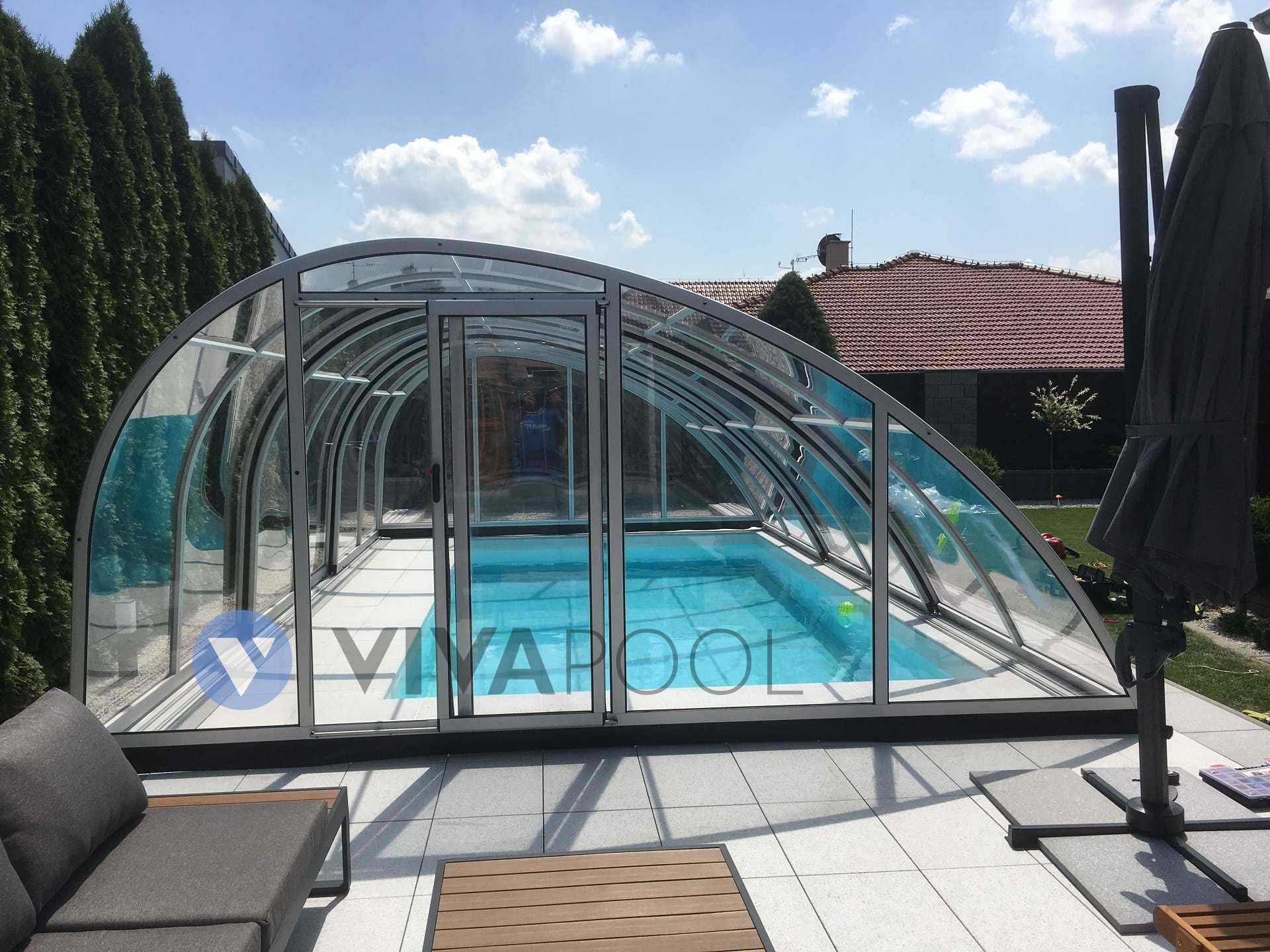Zadaszenie basenowe wysokie Omega 10,40 x 4,20 x 2,15  | Vivapool