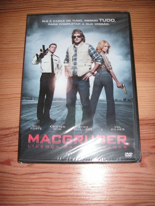 DVD MacGruber - Licença para Estragar - Novo