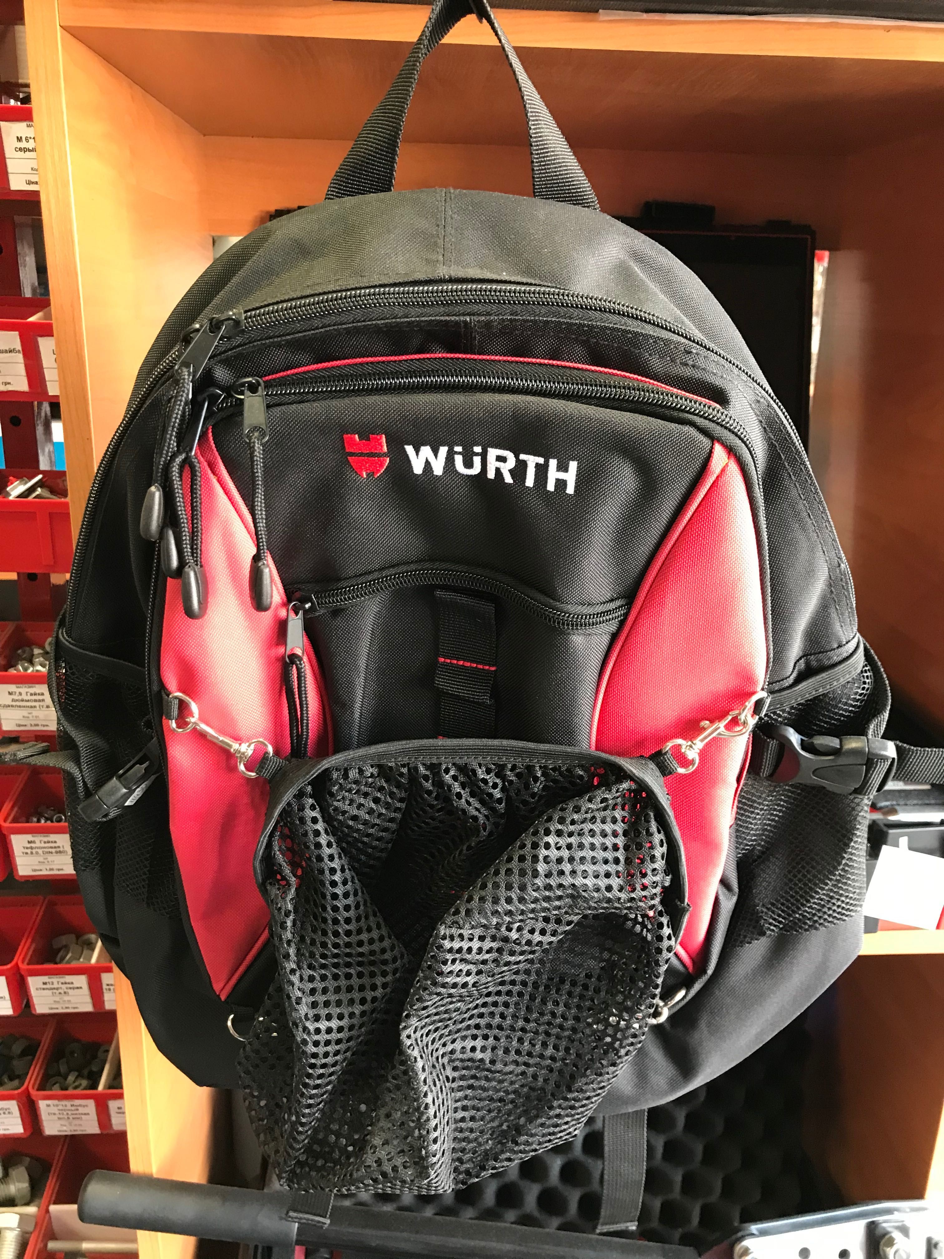 Wurth рюкзак, спортивна сумка