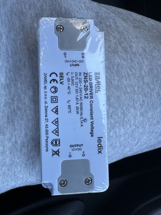 Transformador Led 220V / 12V | 20W