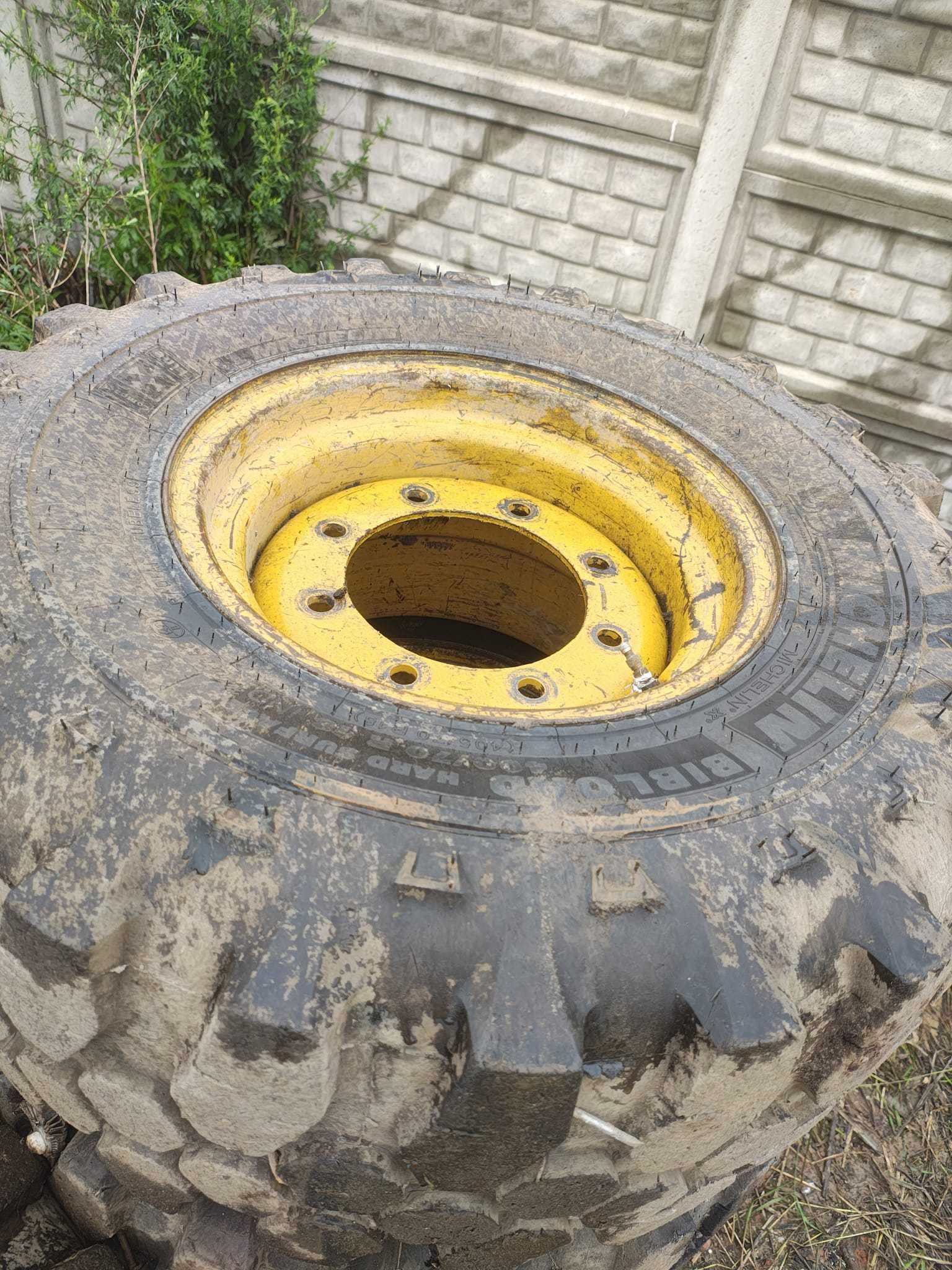 Koła pełne komplet 400/70R18 Michelin na śmietnisko i złomowisko