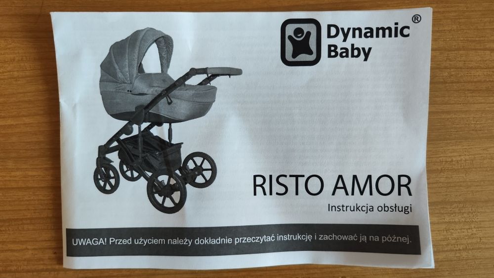 Wózek wielofunkcyjny dynamic baby risto amor