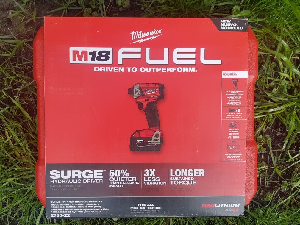 Гидравлический гайковерт Milwaukee 2760-22 SURGE M18 FUEL