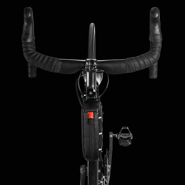 Torba Rockbros 039BK rowerowa na ramę 1 l z plecionką - czarna