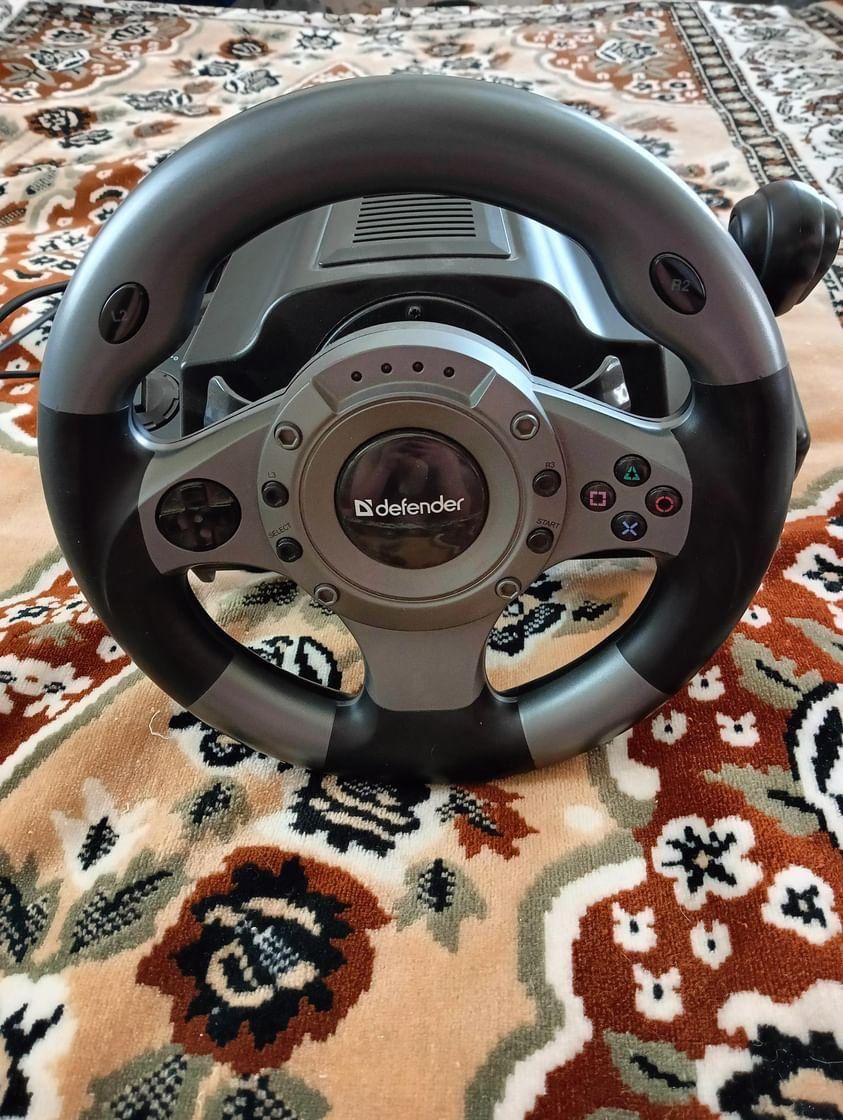 Продам ігрове кермо (руль) Defender forsage drift pro