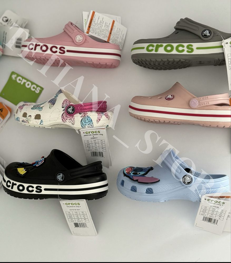 Crocs Bayaband крокси дитячі С8 С9 С10 С11 С12 С13 J1 J2 J3