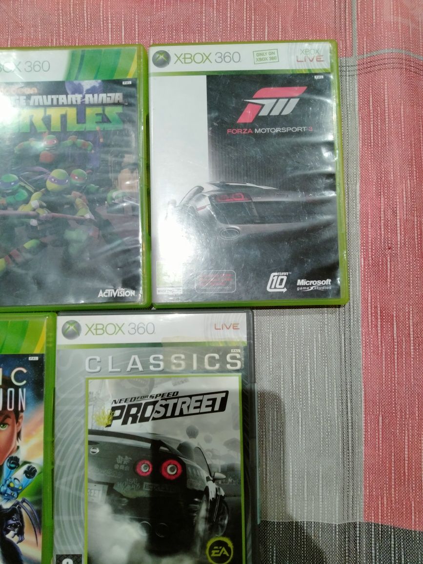 Gry Xbox 360 zestaw 5 gier  cena za całość