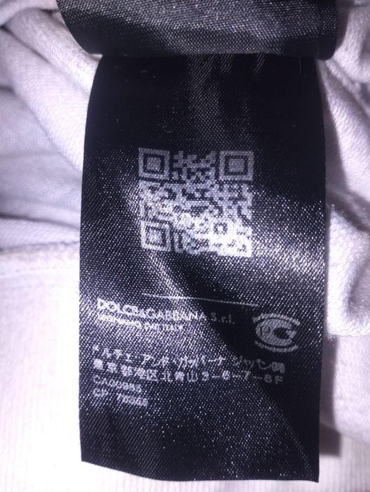 Кофта D&G оригинальная белая