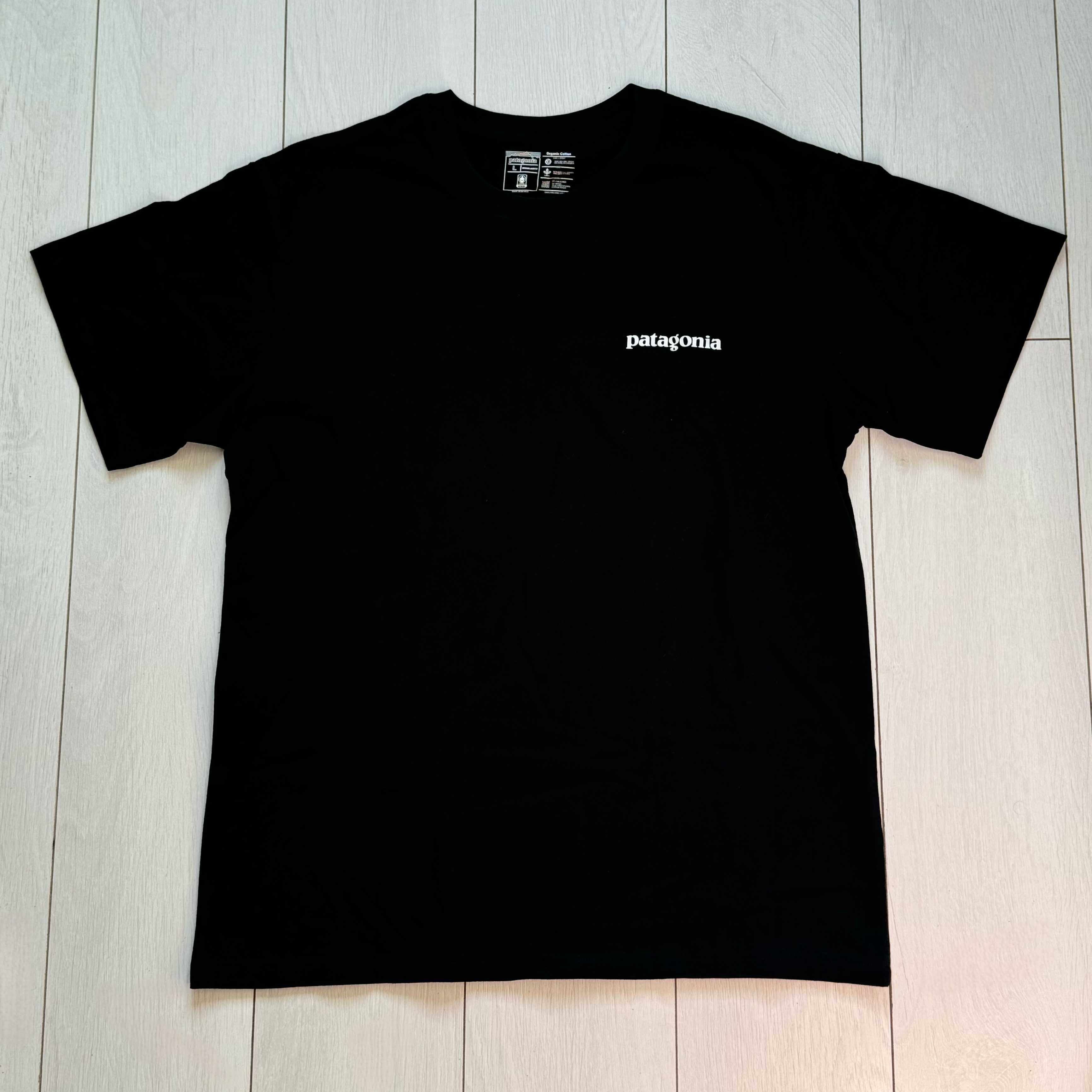 Футболка Patagonia Ventur Calif Usa(S, M, L) у чорному кольорі.