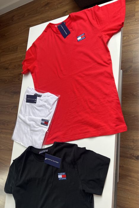 Koszulki Tommy Hilfiger, T-shirt Meski Tommy  JENAS  NOWE ORGINAŁ,