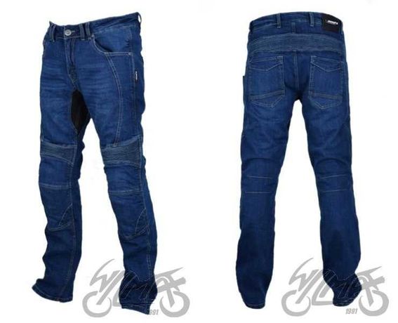 Spodnie na motor/skuter LEOSHI FASTER JEANS BLUE, z kevlarem, sklep