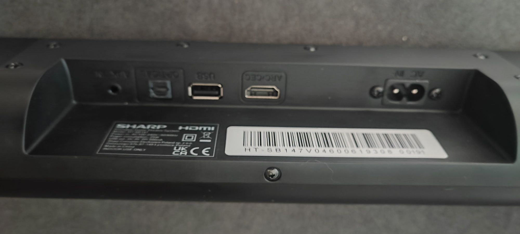 Soundbar Sharp HT-SB147