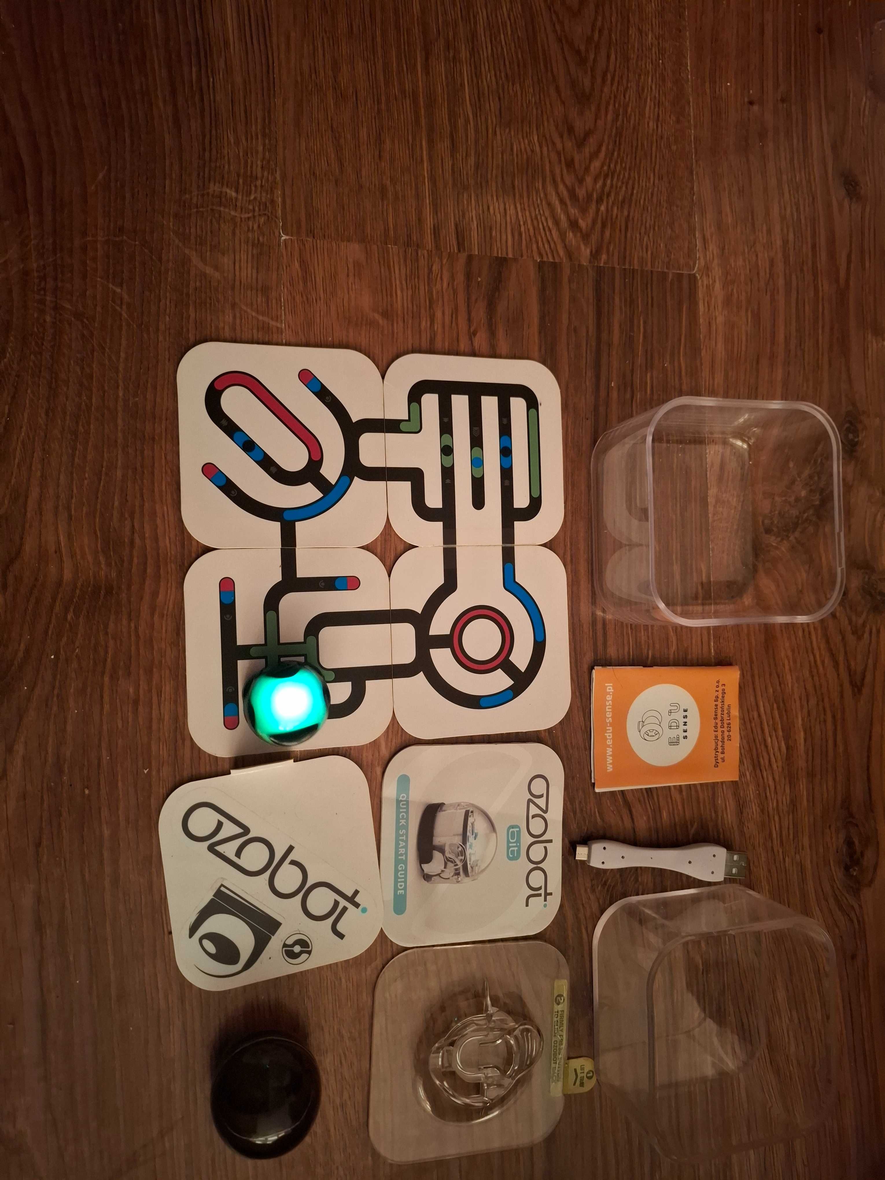 Ozobot bit czarny robot do nauki programowania dla dzieci HIT