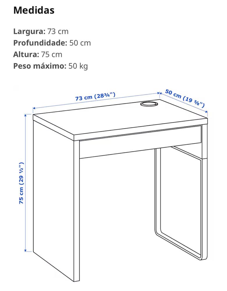 Secretária Ikea