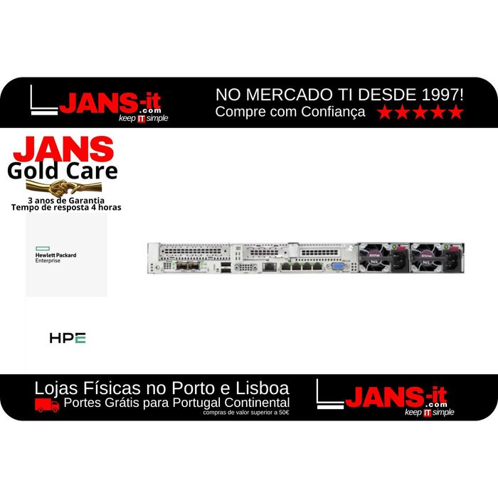 HP DL360 G10 2P Xeon Gold 6138 | 128GB | 2x SSD 500GB + 6x HDD 1.2TB