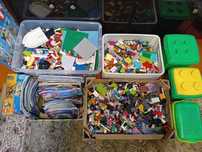 Klocki Lego Oryginalne i Kompatybilne, Mix 25 kg + Instrukcje, OKAZJA!
