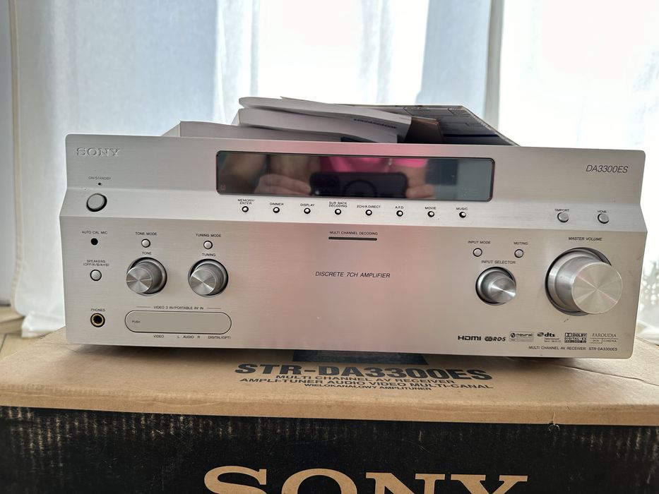 Amplituner kina SONY STR DA—3300ES_120W. WARTO!
