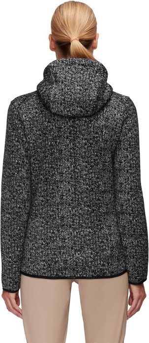 Mammut Chamuera ML ciepła bluza damska na polarze z kapturem czarny XL