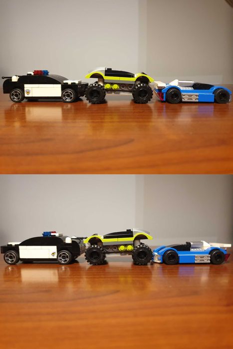 LEGO Racers Zestaw 6 samochodów +1 Gratis