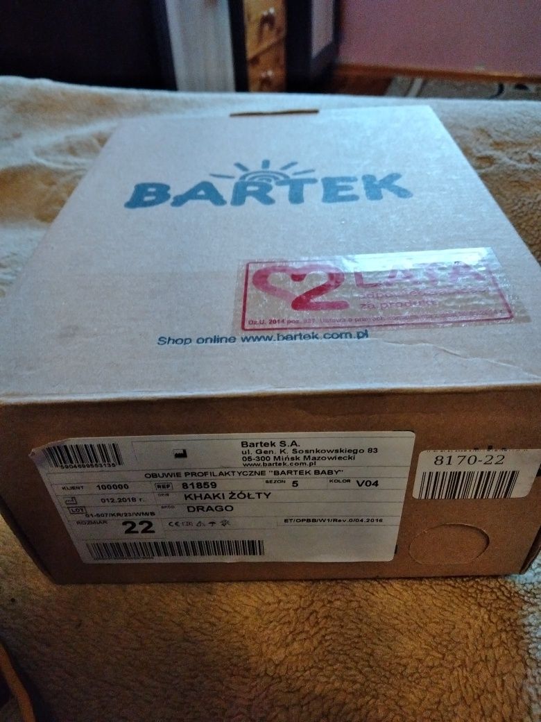 Trzewiki buty Bartek 22 rozmiar